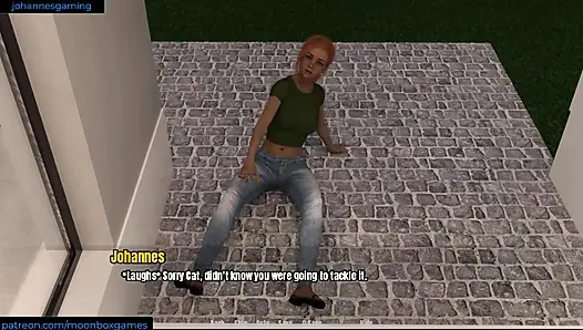 Büyükannenin evi - Betty'nin göğüslerini ve ağzını siktim