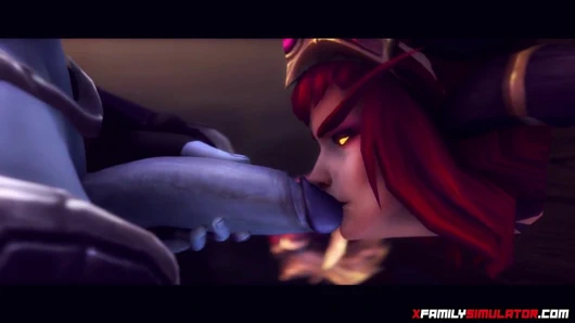 Vay futanari kahrolası ve üfleme çük