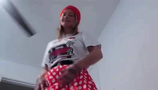 Peyton'ın 50'lerin ateşli dev fantezisi 4k bakış açısı minik heyecan bekliyor!