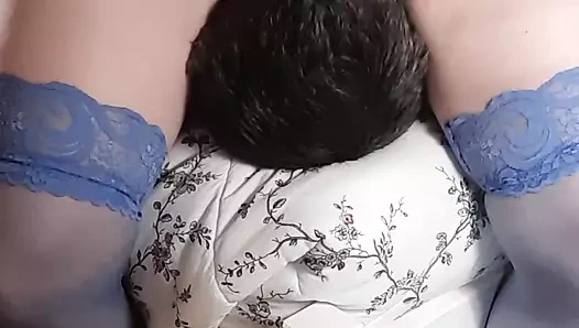 Ateşli dölümü boğmuş yüzünde hissetmeyi seviyor musun? 10 dakika! 4K!