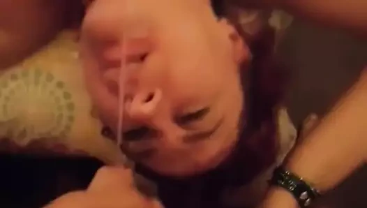 BBW WAGTAIL007 FACIAL BIG LOAD