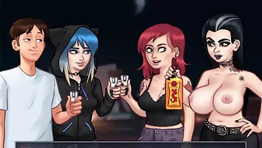 Summertime destanı - çatıda çıplak parti (pt.21)