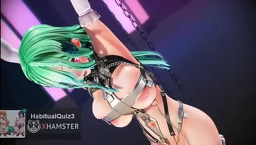 Mmd r18 Annelitta Bass Knight bdsm anal büyük memelerle sikişmek istiyor 3d hentai seks sert dildo