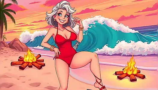 Flux ai çizgi film olgunlaşır (çıplak olmayan)