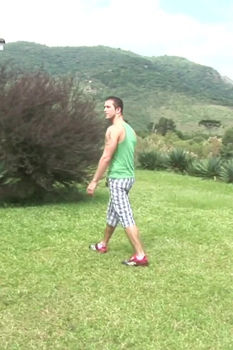 Twinks açık havada sert aşk