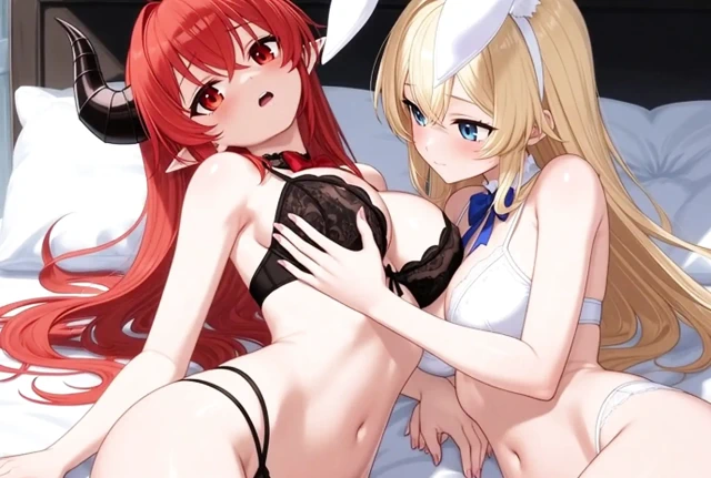 Two Adult Women in a Passionate Encounter - Intense Lesbian Scene (HD)