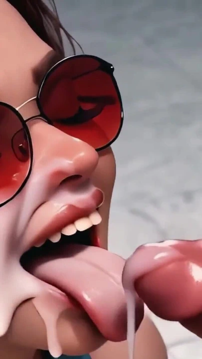 Yoğurt partisi cilt 1: psiko harley ve klasik lara bakış açısı (gırtlağına kadar, yüze boşalma, yapay zeka animasyonu) | Klip 2