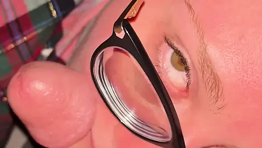 Long Sensual Blowjob from Wife with Eye Contact