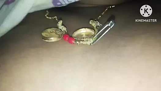 Hat Telugu köyü çiftleri sabah vakti numara yapıyor