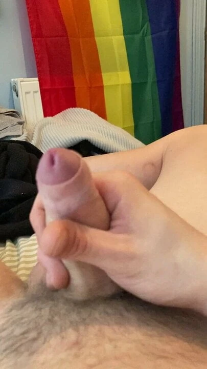 sabah masturbasyon ile kalın cum