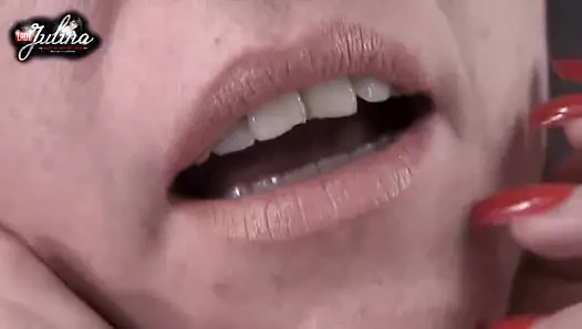 FemDom Sklaven Erziehung Worship Domina Lippen