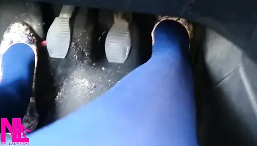 Çiçekli bale dairelerinde hızlı sürüş