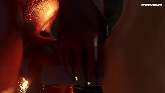 Azgın cadı ıslandı ve futa seks iblisini çağırdı - büyük yarağını veriyor ve dölle doluyor (3 boyutlu gerçekçi)
