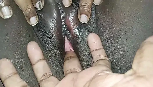 Komşu teyzenin amını yalıyor