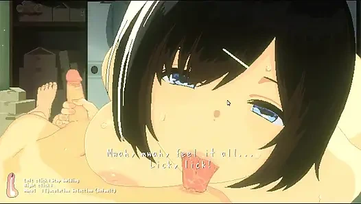 Hentai Game - Massive Tits Babe Rough Sex in Cold Weather