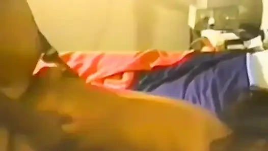 Amatör bir çift dölleme sahnesi çekiyor