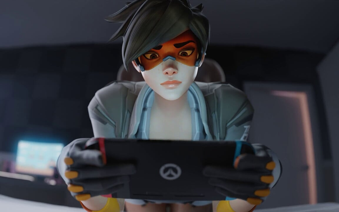 Tracer ve 3 adam tek tek - sakso, anal ve oyun oynarken sikiş 3d overwatch porno