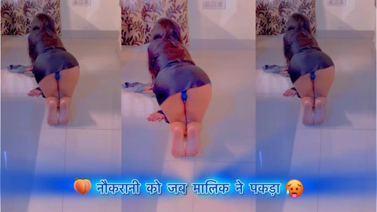 When the maid was caught from behind, Tharki Malik saw what happened