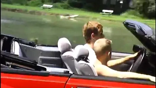 genç gay otostopçu alır bazı horoz