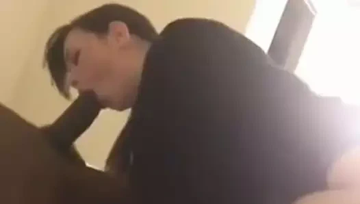 Pawg veren bir dev bbc bir yarım yamalak bj