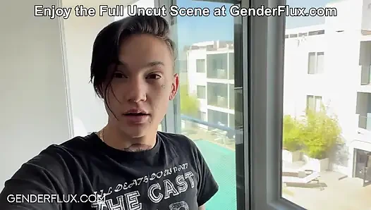 Ты просто собираешься меня страпоном на нашем первом свидании?! Tony Slips и April Olsen для GenderFlux
