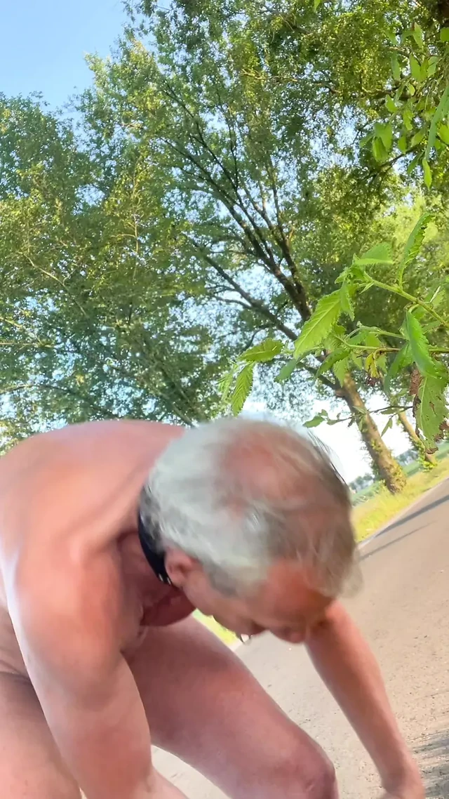 Undressing on the Public Road