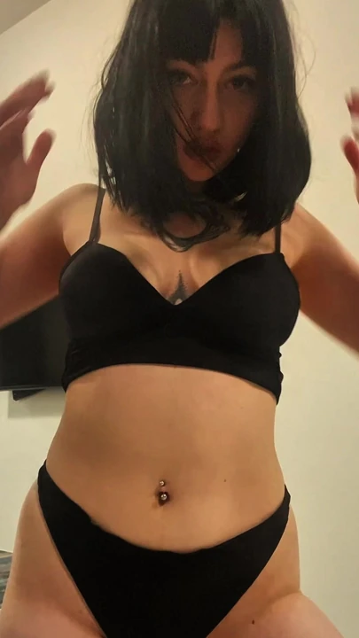 Step sister is shaking her charms in front of the camera!