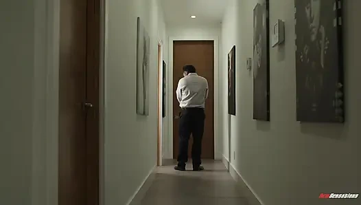 Aiden James büyük zonklayan büyük zenci kaldıramıyor