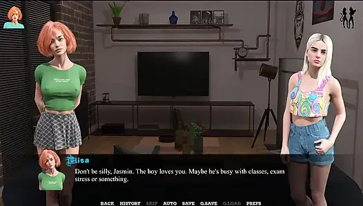 Çok ateşli bir üniversiteli kız (bölüm 3)