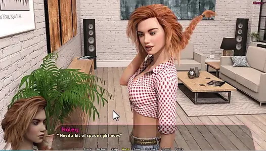 Haley hikayesi #11 - Haley Johannes'e banyoda ayakla muamele yaptı... Diane ve Johannes biraz zaman geçirdiler.