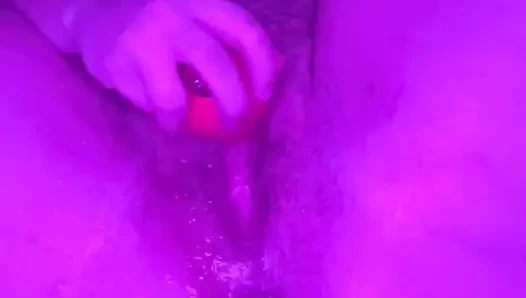 Kalın beyaz amcık fışkırtıyor