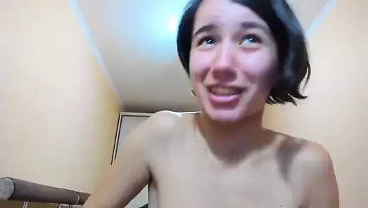 Gökkuşağı kauçuk memeler esaret