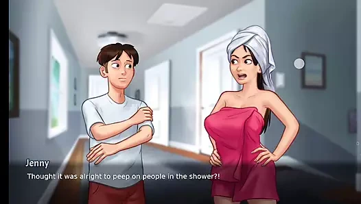 Adam oda arkadaşını banyo yaparken görüyor