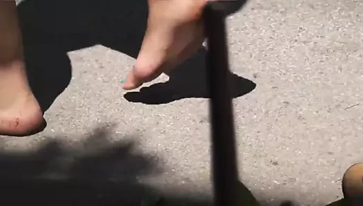 Yunan sıcak ayaklar atina