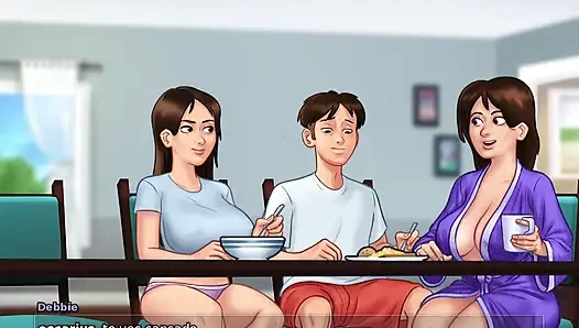 Üvey kız kardeş üvey annem küçük sırrımızı fark etmeden önce bir şenlik istedi - yaz mevsimi efsanesi