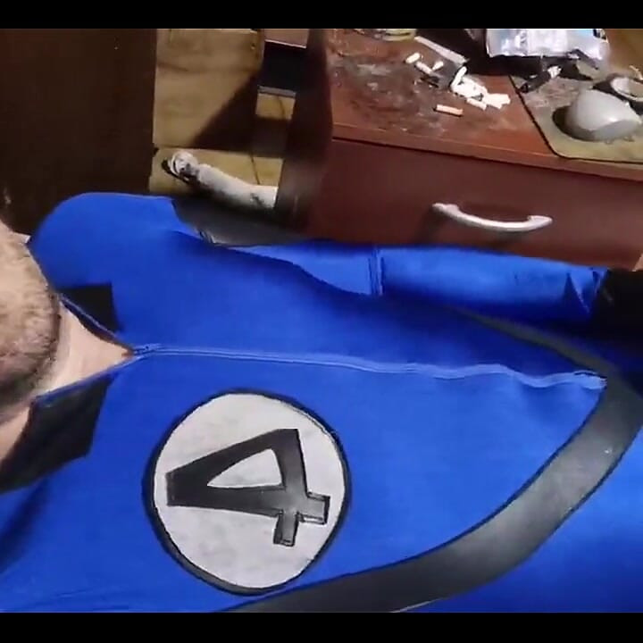 Fantastik dört cosplay mastürbasyonu