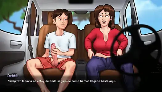 Üvey kız ve üvey anne kiracının penisi için kavga ediyor - yaz mevsimi efsanesi