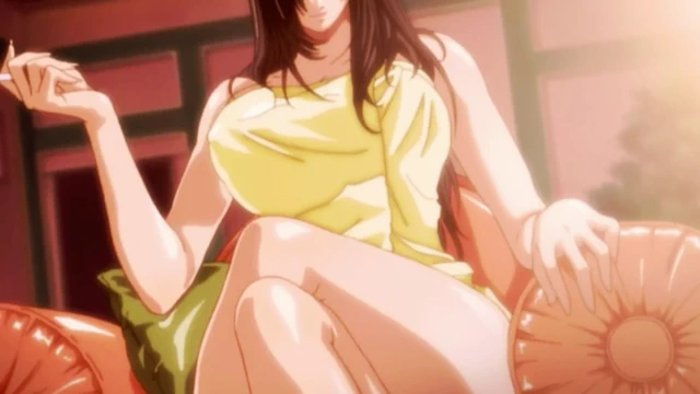 Sıcak üvey kızları ile en iyi üçlü - hentai sansürsüz