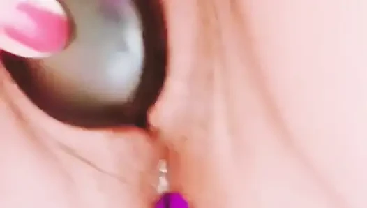 Seksi kadın eğleniyor