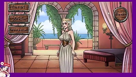 Daenerys blindfolded. We play while on his knees EP 5