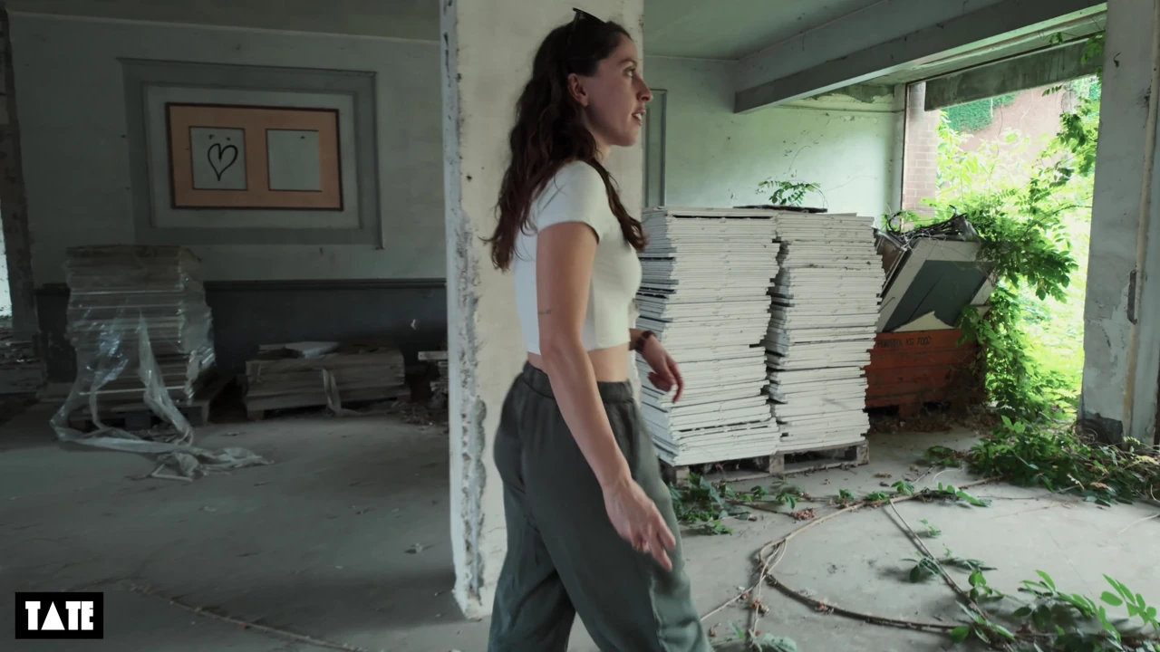 urbex date turns into sneaky public sex with hot brunette