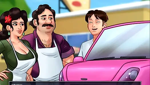 Yaz mevsimi efsanesi - Johannes debbie'yi sikiyor.