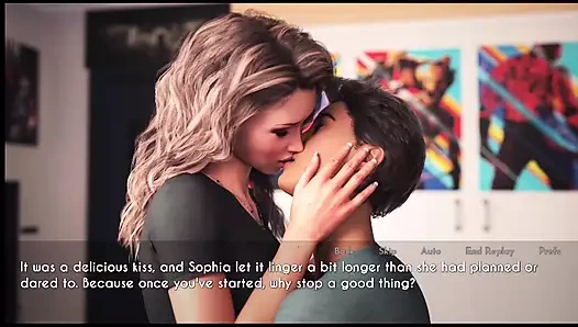 Awam - sam sophia'nın memelerini emdi