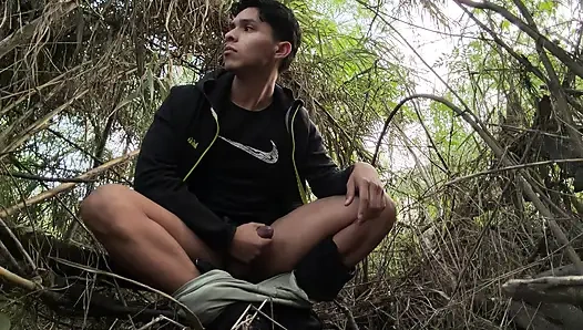 I was very hot and went to masturbate in a public park