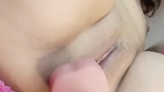 Follower controlling the machine and fucking this big pussy hard.