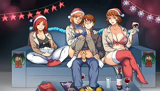 Üvey kız kardeş mükemmel Noel hediyesini veriyor