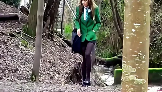 Samantha Buxton'ın yer aldığı derse geç kaldım