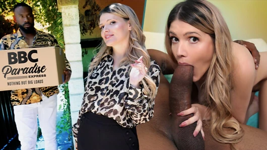 Orta yaşlı seksi kadın yeni komşus un siyah yarağıyla deliklerini dolduruyor