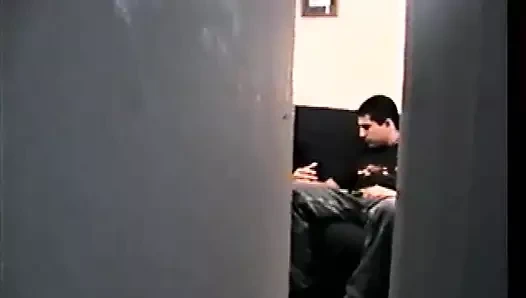 Heteroseksüel amatör Zack Jack'i izliyor