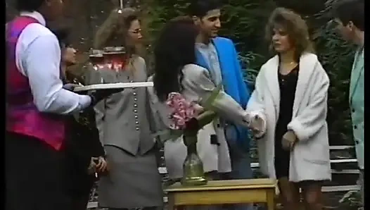 Çifte penetrasyonlu klasik grup seks